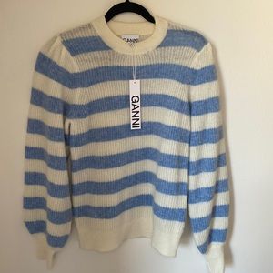 Ganni Striped Sweater